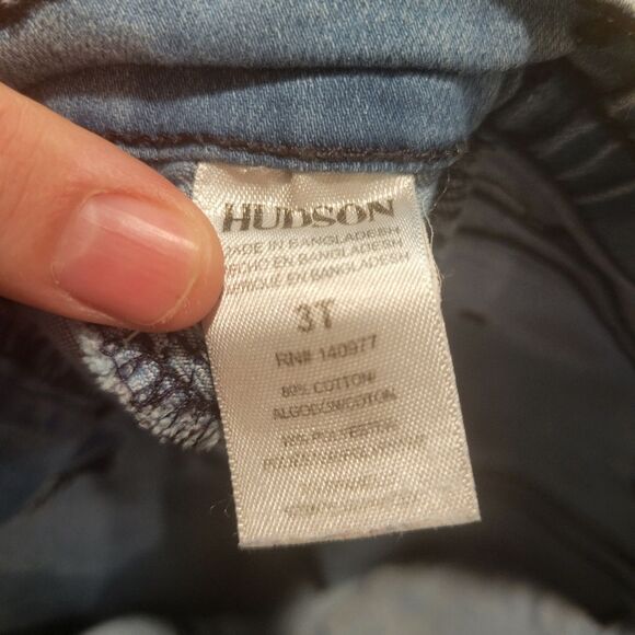 Hudson Toddler Light Blue Jeans Size 3T - Picture 3 of 5
